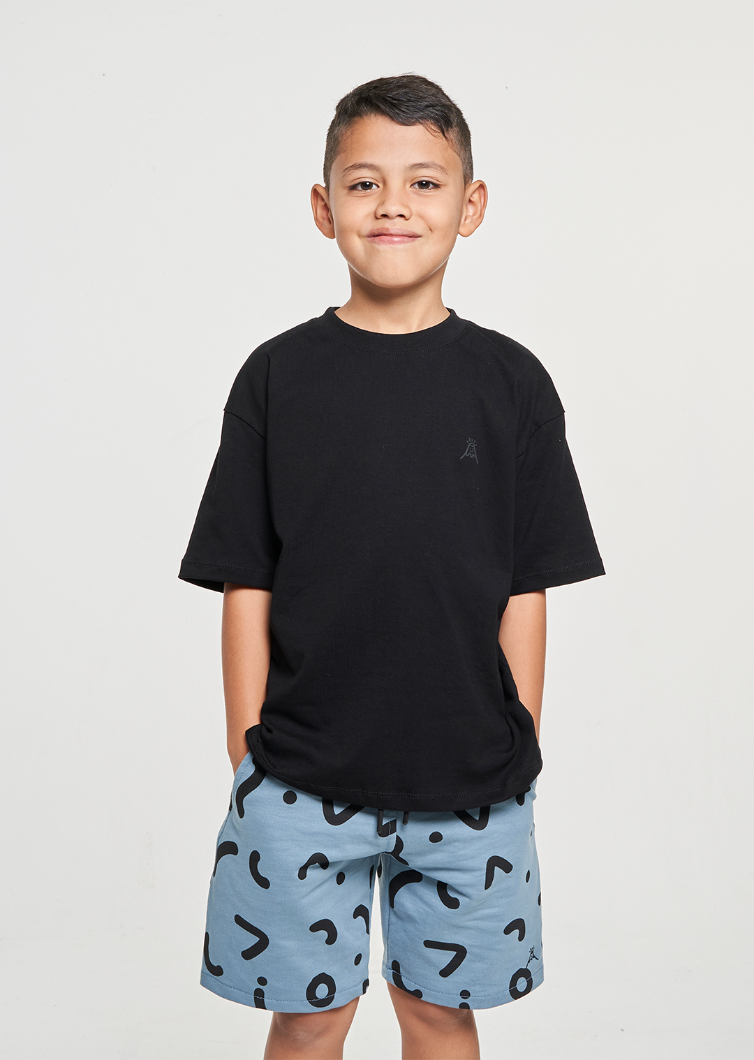 Short Súper Volcánico Azul/negro