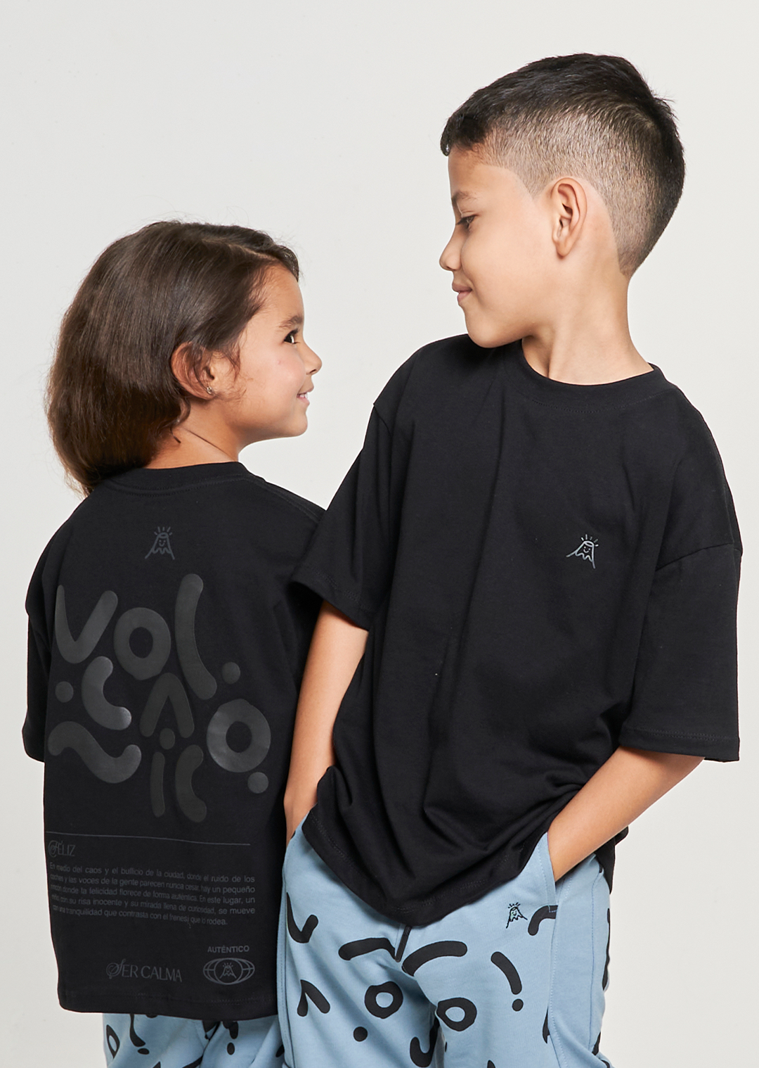 Camiseta Volcánico Urban Negra
