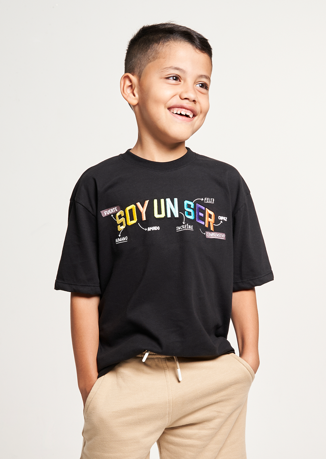 Camiseta Soy un ser Negra