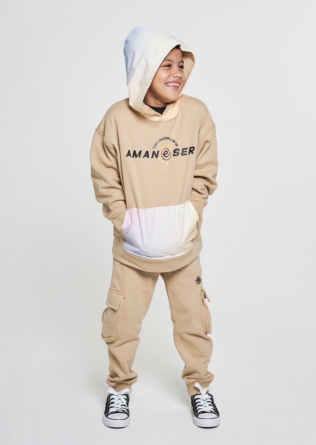 Sudadera Aman-e-Ser Café