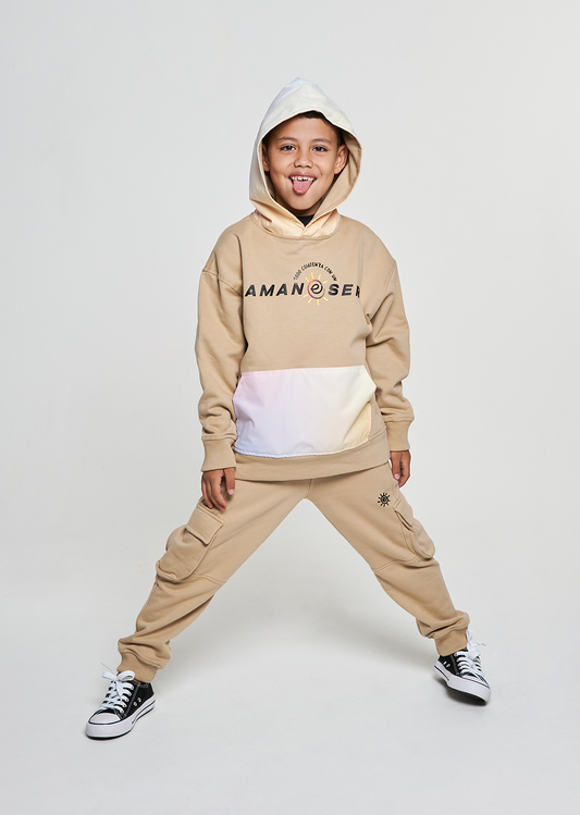 Set Buzo/Sudadera Aman-e-Ser Café