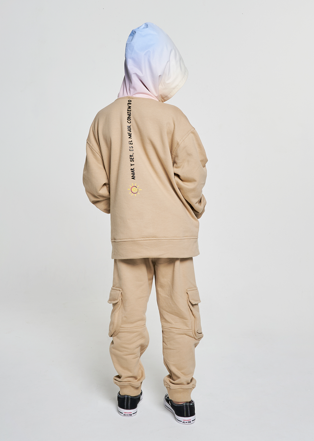 Set Buzo/Sudadera Aman-e-Ser Café