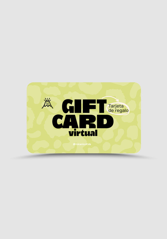 Tarjeta de regalo Volcánico