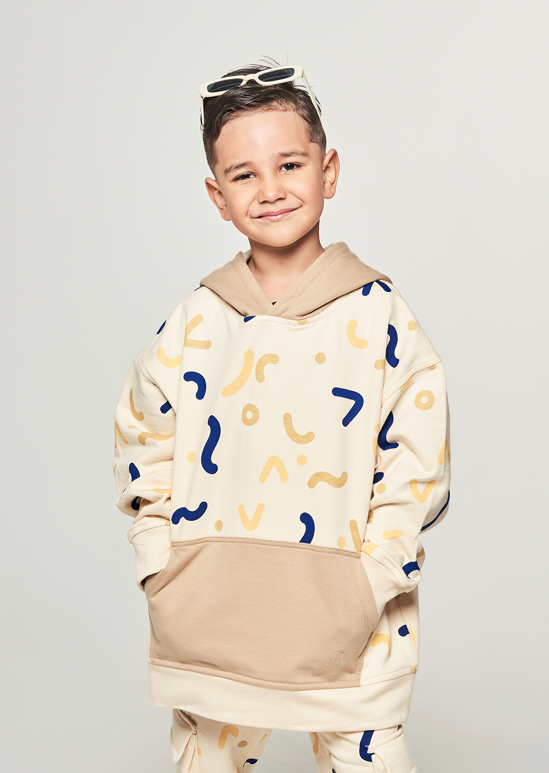 Buzo Súper Volcánico Beige/Iris