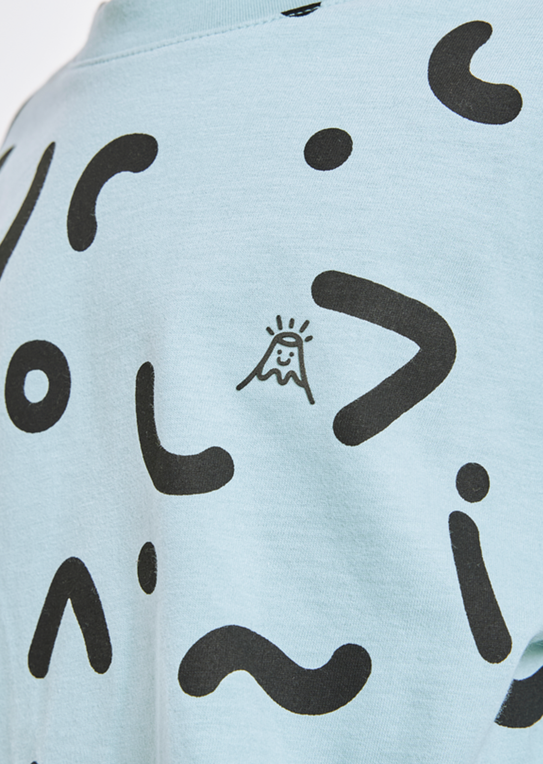 Camiseta Súper Volcánico Azul
