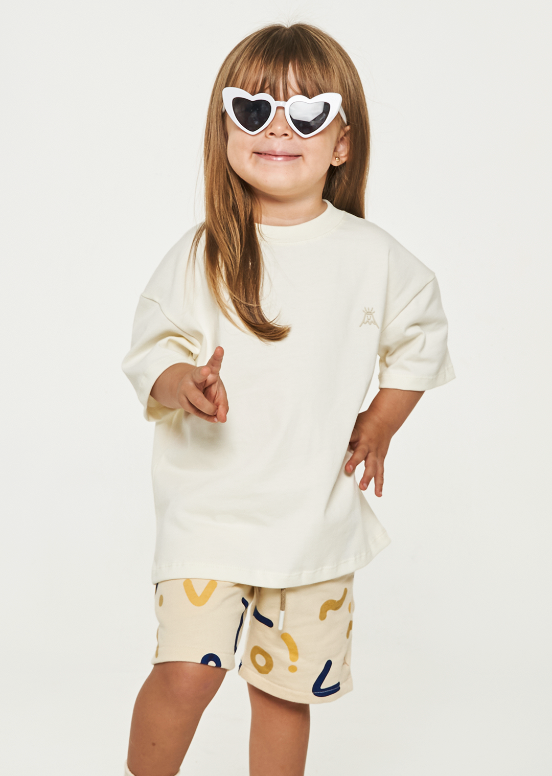 Short Súper Volcánico Beige/Iris