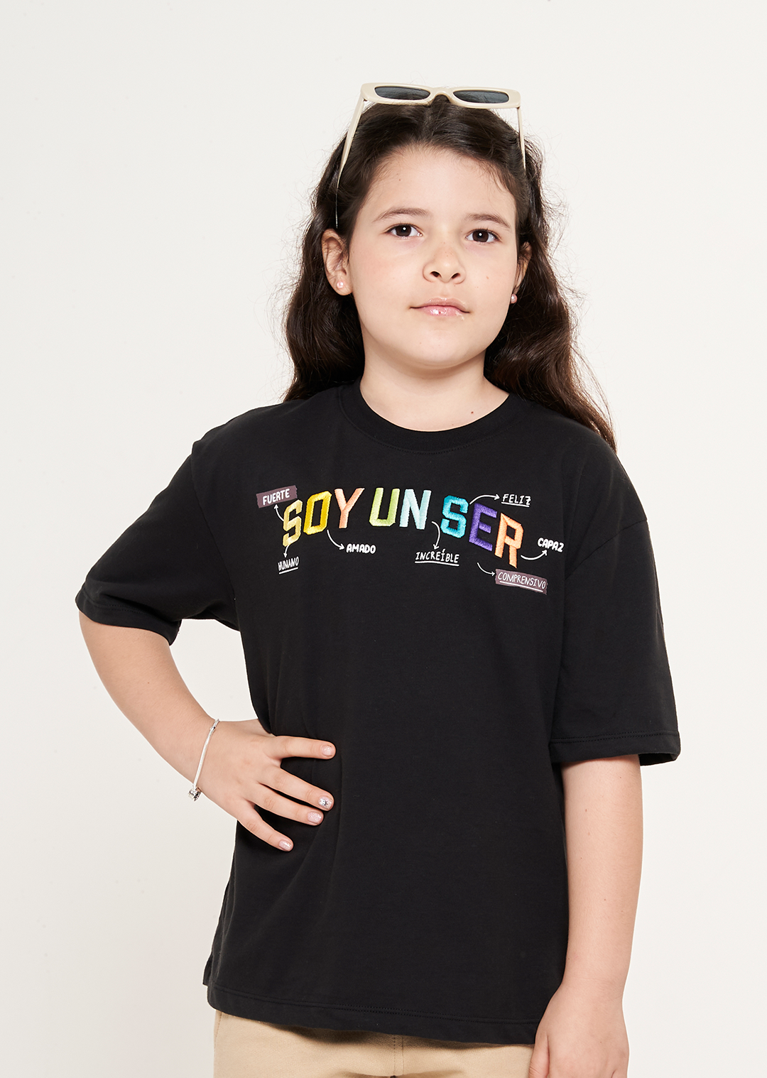 Camiseta Soy un ser Negra
