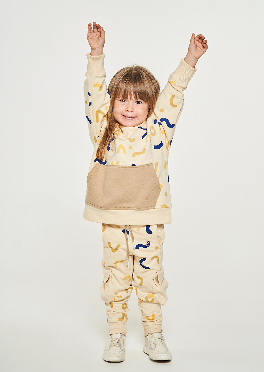 Sudadera Súper Volcánico Beige/Iris